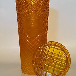 Starbucks Orange Mango Ombre Jeweled Tumbler